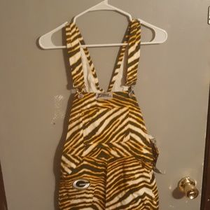 Packers Overalls tiger print small